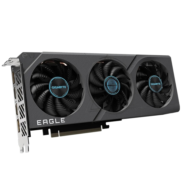 Graphic Card Gigabyte GV-N4060EAGLE_OC-8GD EAGLE OC, GeForce RTX4060, 8GB, 128-bit, DP, HDMI, Black