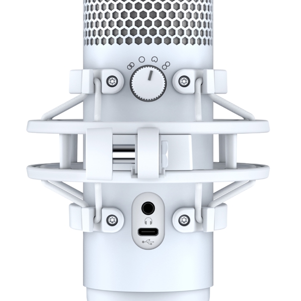 მიკროფონი HyperX 519P0AA QuadCast S, Microphone, USB, White