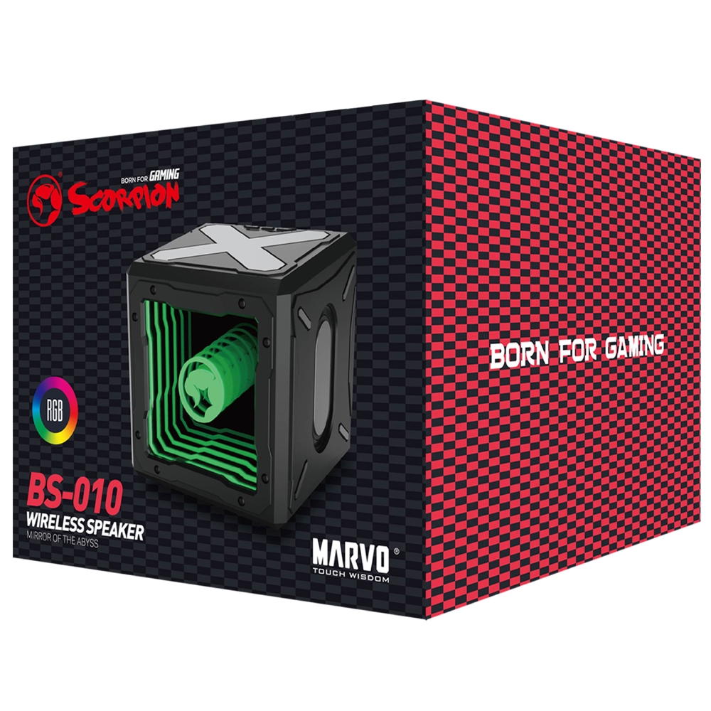 დინამიკი Marvo BS-010, 5W, Bluetooth, Speaker, Black