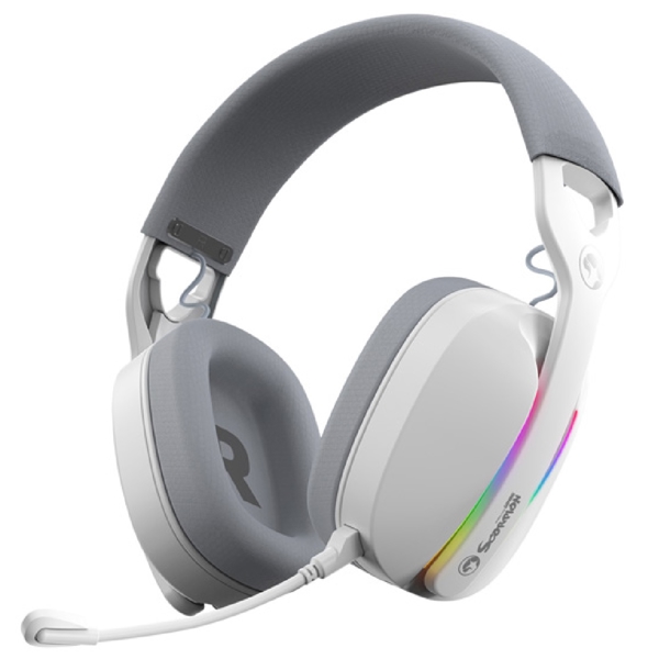 ყურსასმენი Marvo HG9086W WH, Headset, Wireless, USB, White