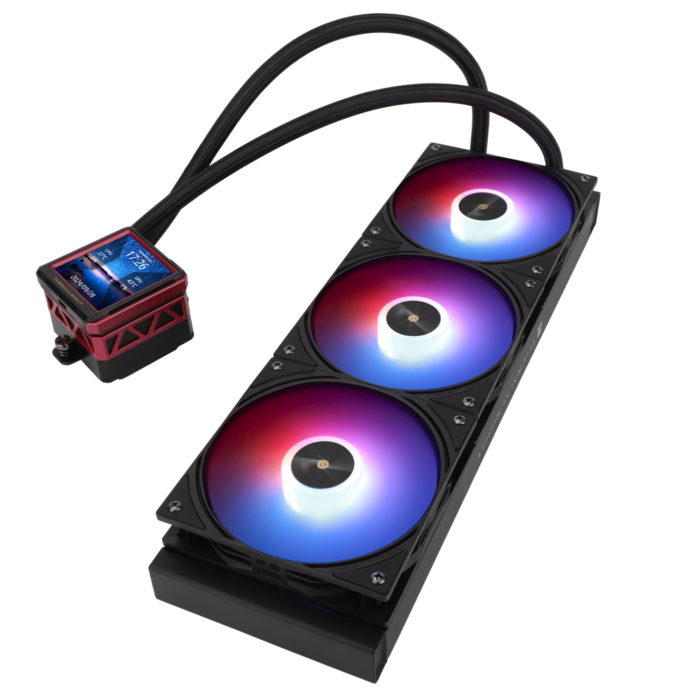 თხევადი გაგრილება Thermalright Frozen Warframe 360 ULTRA, ARGB, 120mm, 2000Rpm, Liquid Cooling, Black