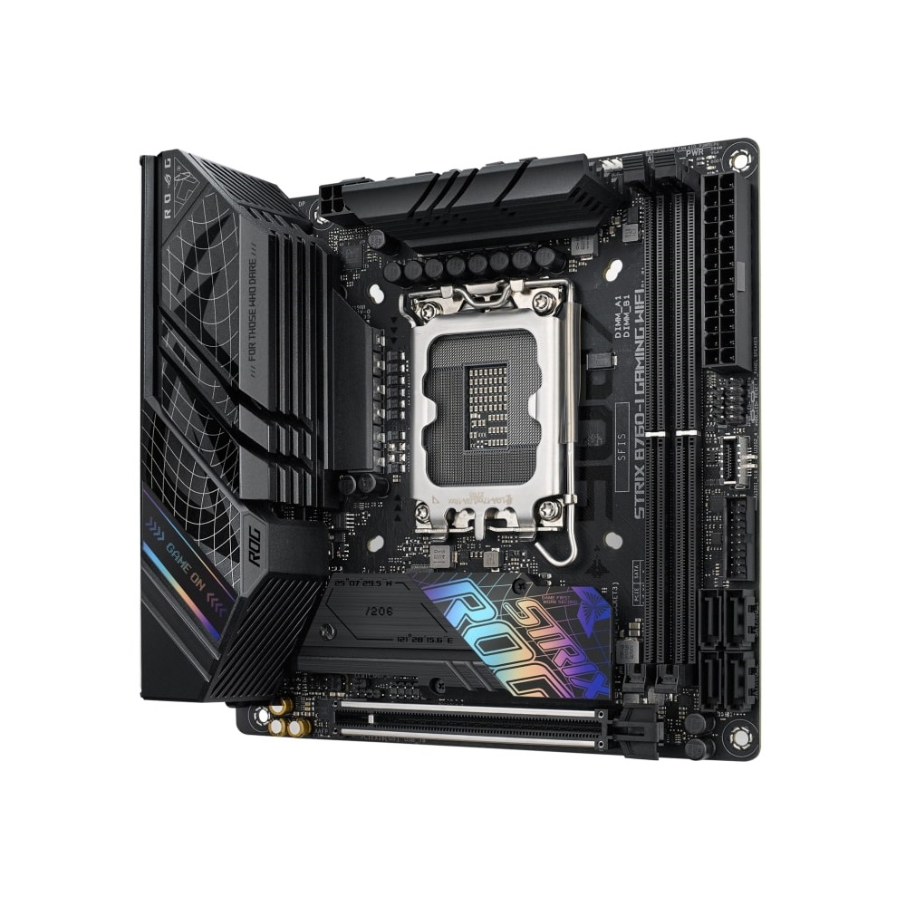 დედან დაფა ASUS 90MB1D90-M1EAY0 ROG STRIX B760-I GAMING WIFI, LGA1700, DDR5, 96GB