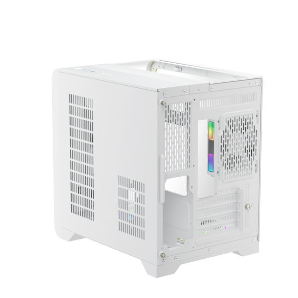 Computer Case 1STPlayer 1STPLR-RT5-WH, Mini Tower, ITX, MicroATX, 2xUSB 3.0, White