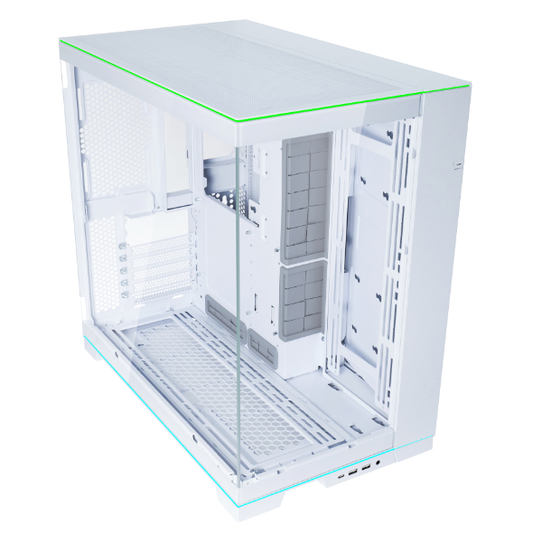 Computer Case Lian Li G99.O11DERGBW.00 O11 Dynamic Evo, MidT, E-ATX, 2xUSB 3.0, 1x USB-C 3.1, White