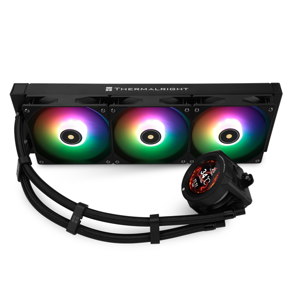 Liquid Cooling Thermalright Core Vision 360, ARGB, 120mm, 2000Rpm, Black