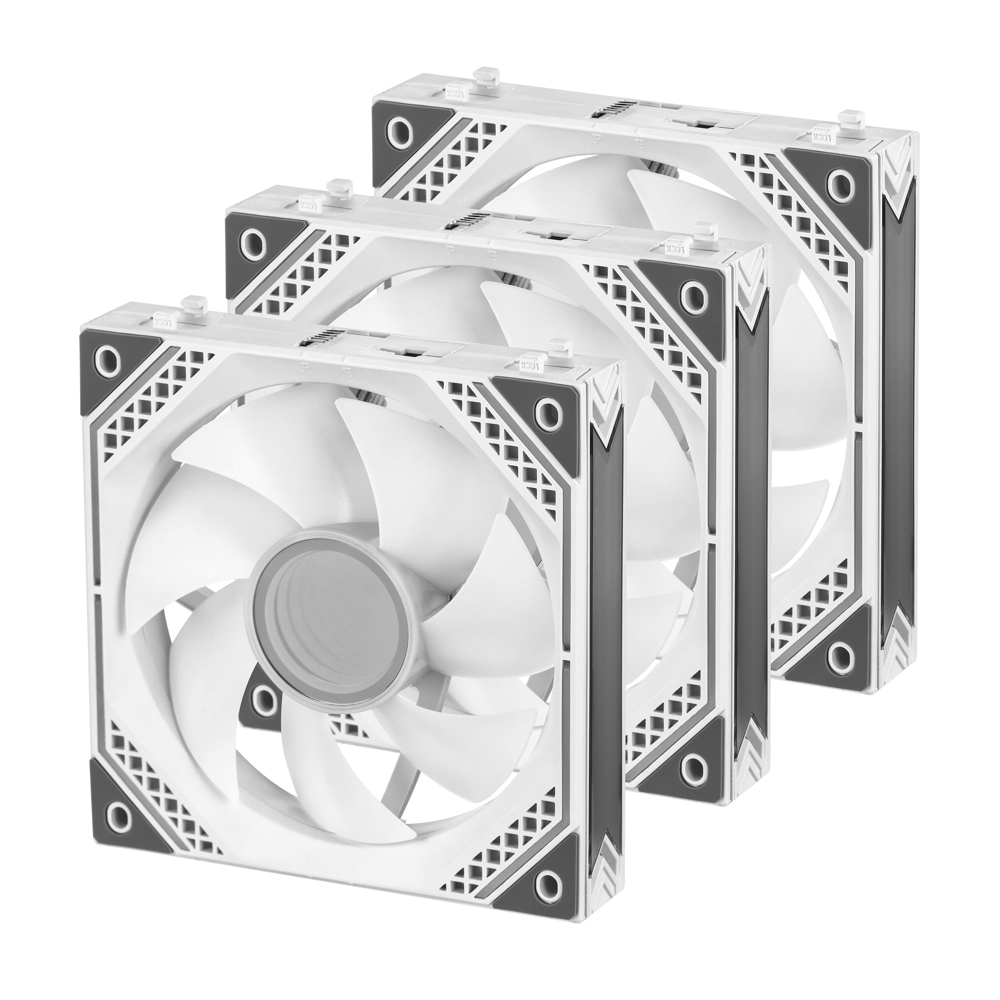 ქულერი 2E 2E-ACF120MW-ARGB, ARGB, 120mm, 2000Rpm, Cooler, White