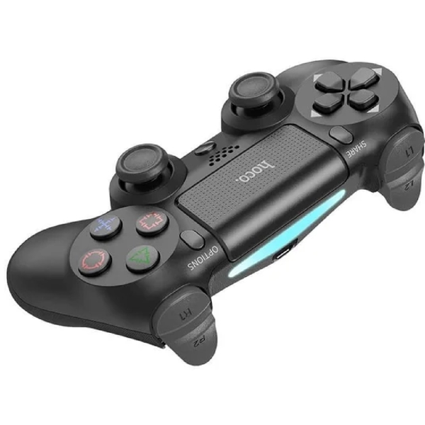 Controller For PlayStation 4 Hoco DGM01, Wireless, Bluetooth, Black