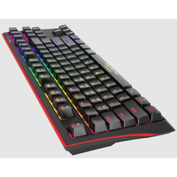 Gaming Keyboard Marvo KG953W EN-R, Wireless, USB-C, RGB, Black