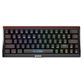 Gaming Keyboard Marvo KG962W EN-R Hecate 61WR, Wireless, Bluetooth, USB, Black