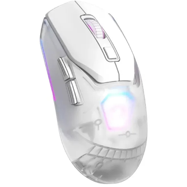 მაუსი Marvo G1W WH Z FIT PRO, Wireless, Bluetooth, USB, Gaming Mouse, White