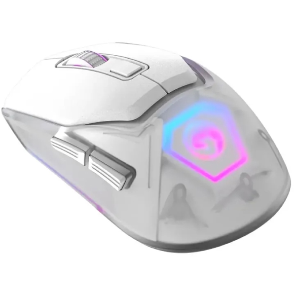 მაუსი Marvo G1W WH Z FIT PRO, Wireless, Bluetooth, USB, Gaming Mouse, White