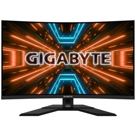 მონიტორი Gigabyte 20VM0-M32UCBA-1EKR M32UC, 31.5", Curved Monitor, 4K UHD, VA, HDMI, DP, USB, USB-C, Black