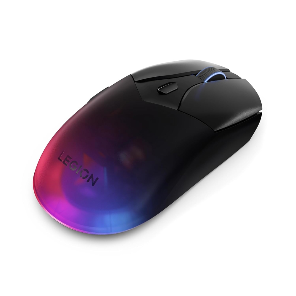 Gaming Mouse Lenovo GY51P83012 Legion M410, Wireless, 2.4G, Black/Transparent