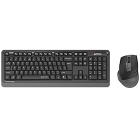 კლავიატურა+მაუსი A4Tech Fstyler FGS1035Q, Wireless, USB, Keyboard And Mouse, Grey