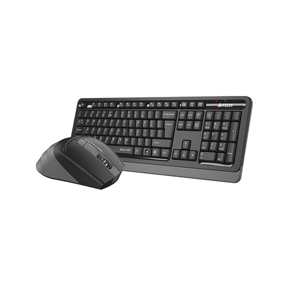 Keyboard And Mouse, A4Tech Fstyler FGS1035Q, Wireless, USB, Grey