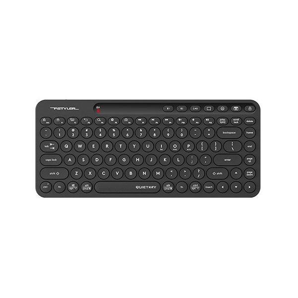 Keyboard A4Tech Fstyler FBK36C AS, Wireless, Bluetooth, USB, , Black