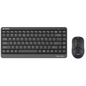 Keyboard And Mouse A4Tech Fstyler FG1112, Wireless, USB, Black