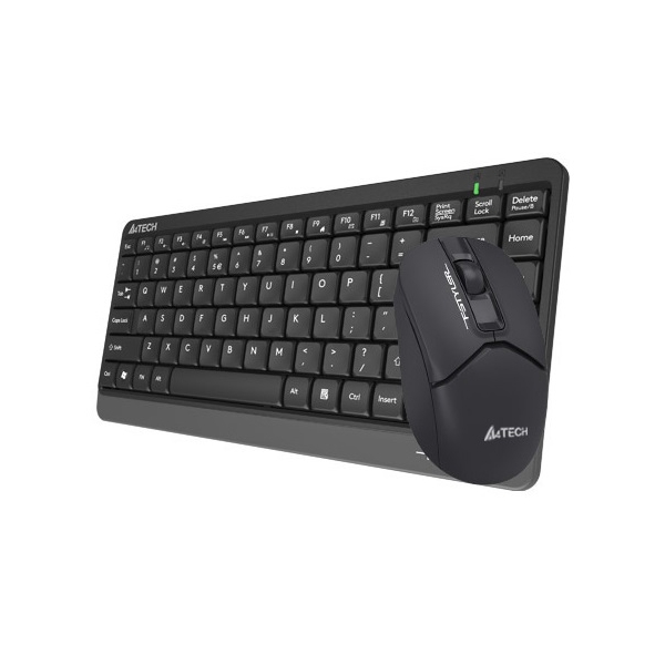 Keyboard And Mouse A4Tech Fstyler FG1112, Wireless, USB, Black