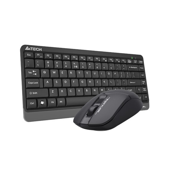 Keyboard And Mouse A4Tech Fstyler FG1112, Wireless, USB, Black