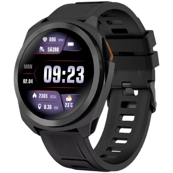 სმარტ საათი Canyon CNS-SW83BB Maverick SW-83, 1.32", IP68 Waterproof, Bluetooth, Smart Watch, Black