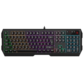 Gaming Keyboard, A4tech Bloody B135N Neon, Wired, RGB, USB, Black