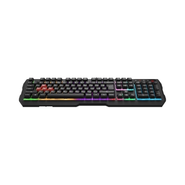 Gaming Keyboard, A4tech Bloody B135N Neon, Wired, RGB, USB, Black