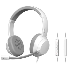 ყურსასმენი A4tech Fstyler FH150U, Headset, Wired, USB, White