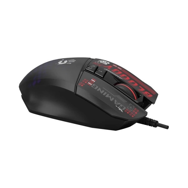 მაუსი A4tech W60 Max Mini, Wired, RGB, USB, Gaming Mouse, Black