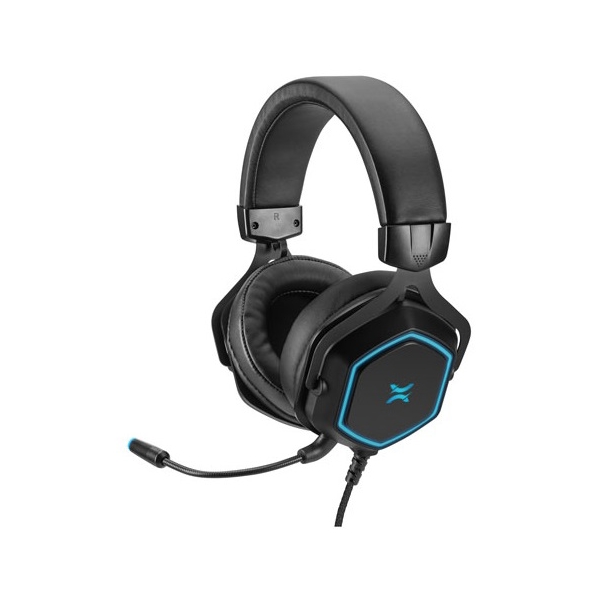 ყურსასმენი Noxo Vertex, Wired, USB, Gaming Headset, Black