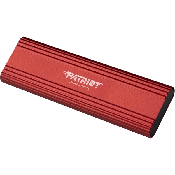 External SSD Patriot PTPL2TBPEC Transporter Lite, 2TB, 2.5", USB-C, Red