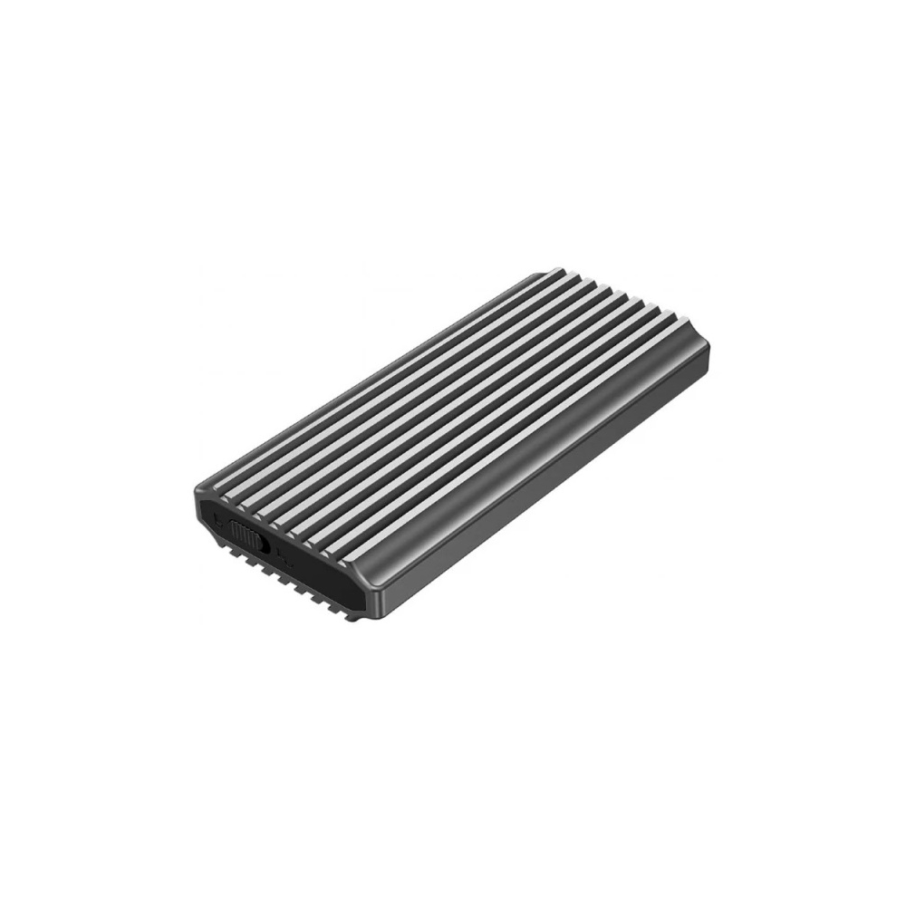 მყარი დისკის ქეისი Gembird EE2280-U3C-03, USB 3.1 enclosure for M.2 NVMe Drive, Black