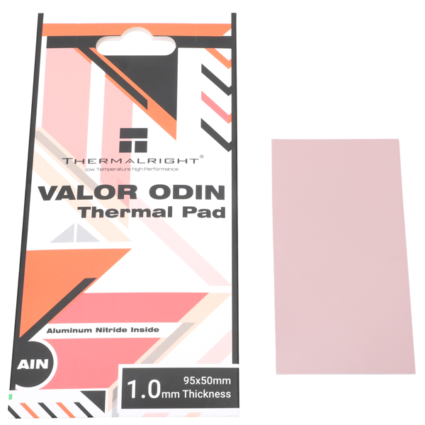 Thermal Pad Thermalright VALOR ODIN, 95x50mm, 1 mm, Pink