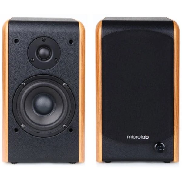 Speaker Microlab B77, 48W, RCA, Wooden