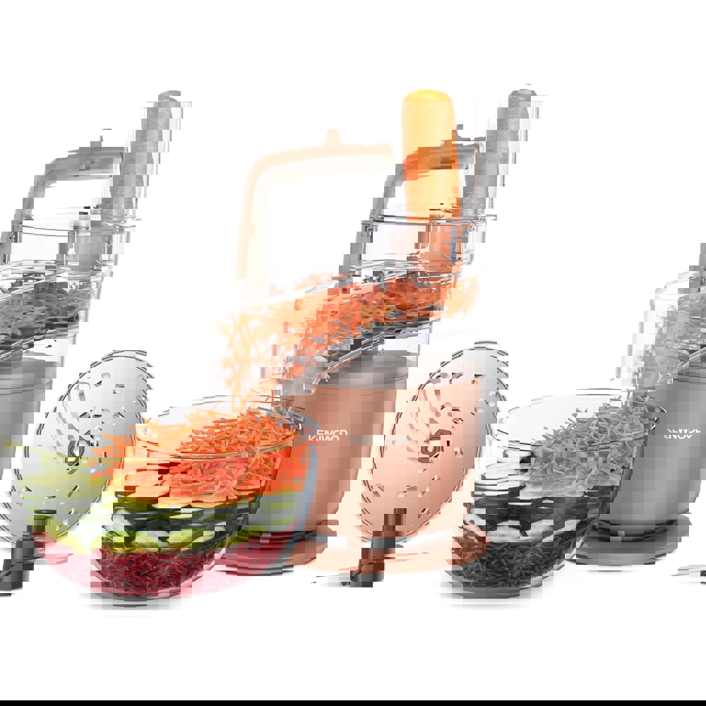 სამზარეულოს კომბაინი Kenwood FDP22.130RD MultiPro Go, 650W, 1.3L, Food Processor, Clay Red