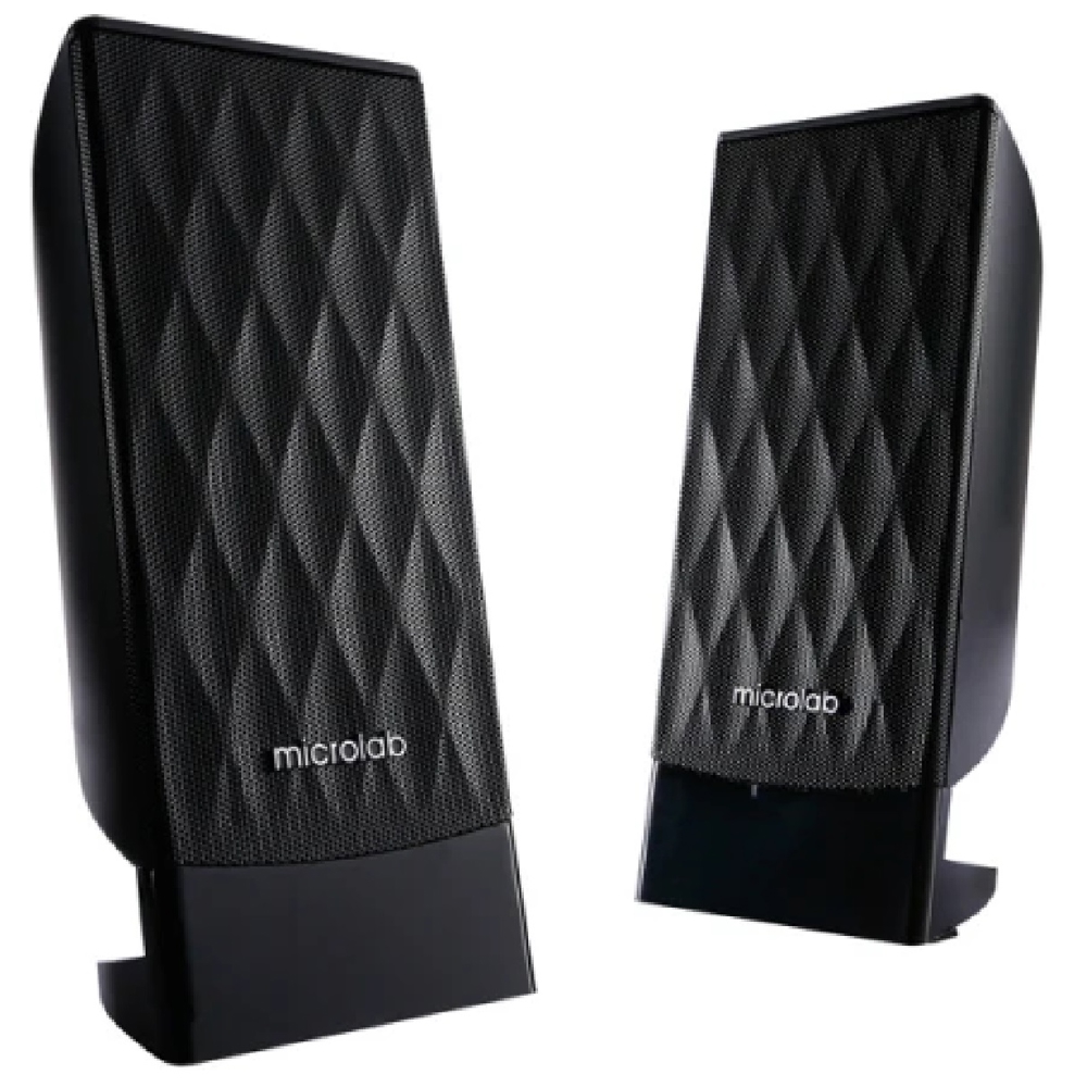Speaker Microlab M-300BT, 38W, Bluetooth, Type-C, RCA, SD Card, Black