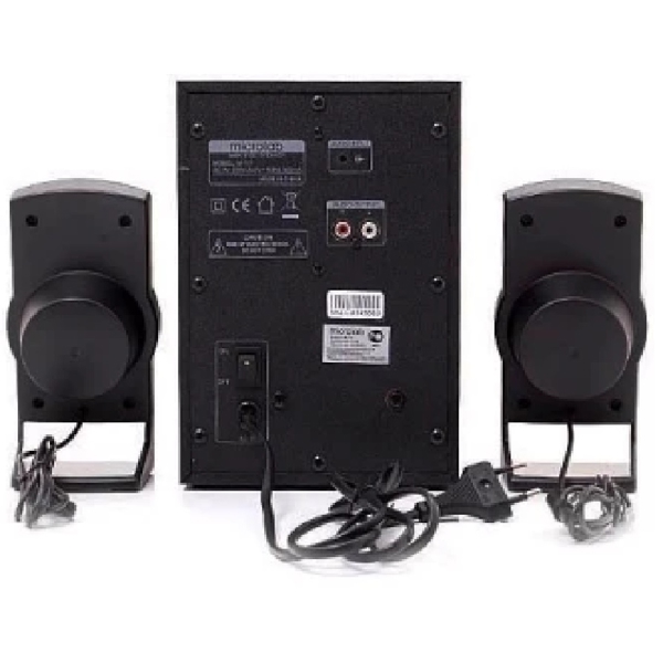 Speaker Microlab M-111, 12W, 3.5mm, 2RCA, Black