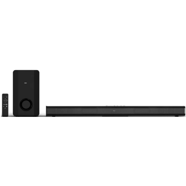 სახლის კინოთეატრი AIM CZ103, 60W, USB, AUX, HDMI, Bluetooth, Soundbar, Black