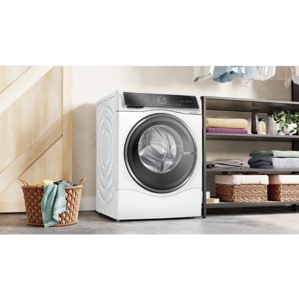 სარეცხი+საშრობი მანქანა Bosch WNC254A0ME, 10Kg, A+++, 1400Rpm, Washing+Dryer Machine, White