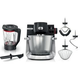 Food Processor Bosch MUMS6ZS17, 1600W, 5.5L, Black/Silver