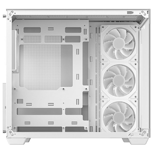 Computer Case Deepcool CG530 4F WH, ITX, Micro-ATX, ATX, USB3.0×2, Type-C x1, Au/Mi, White