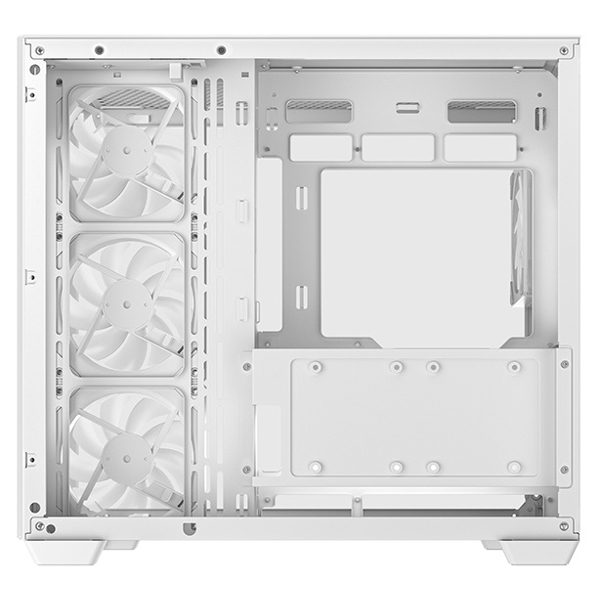 Computer Case Deepcool CG530 4F WH, ITX, Micro-ATX, ATX, USB3.0×2, Type-C x1, Au/Mi, White