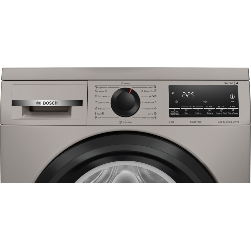 Washing Machine Bosch WLS2846SME, 8Kg, 1400Rpm, 59Db, Grey