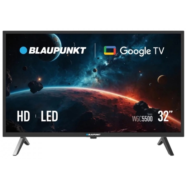 ტელევიზორი Blaupunkt 32WGC5500S, 32", HD, USB, HDMI, WIFI, Black