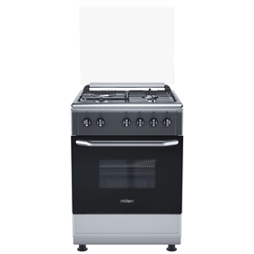 გაზქურა Millen FT6313GAZM, 3Gas, Oven, Grey