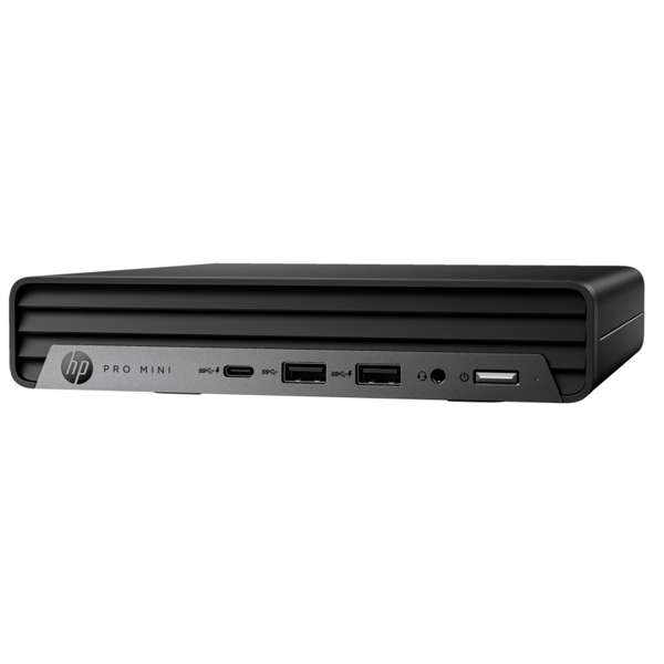 Mini PC HP 885F7EA Pro Mini 400 G9, i5-13500T, 16GB, 512GB SSD, Integrated, W11P, Black