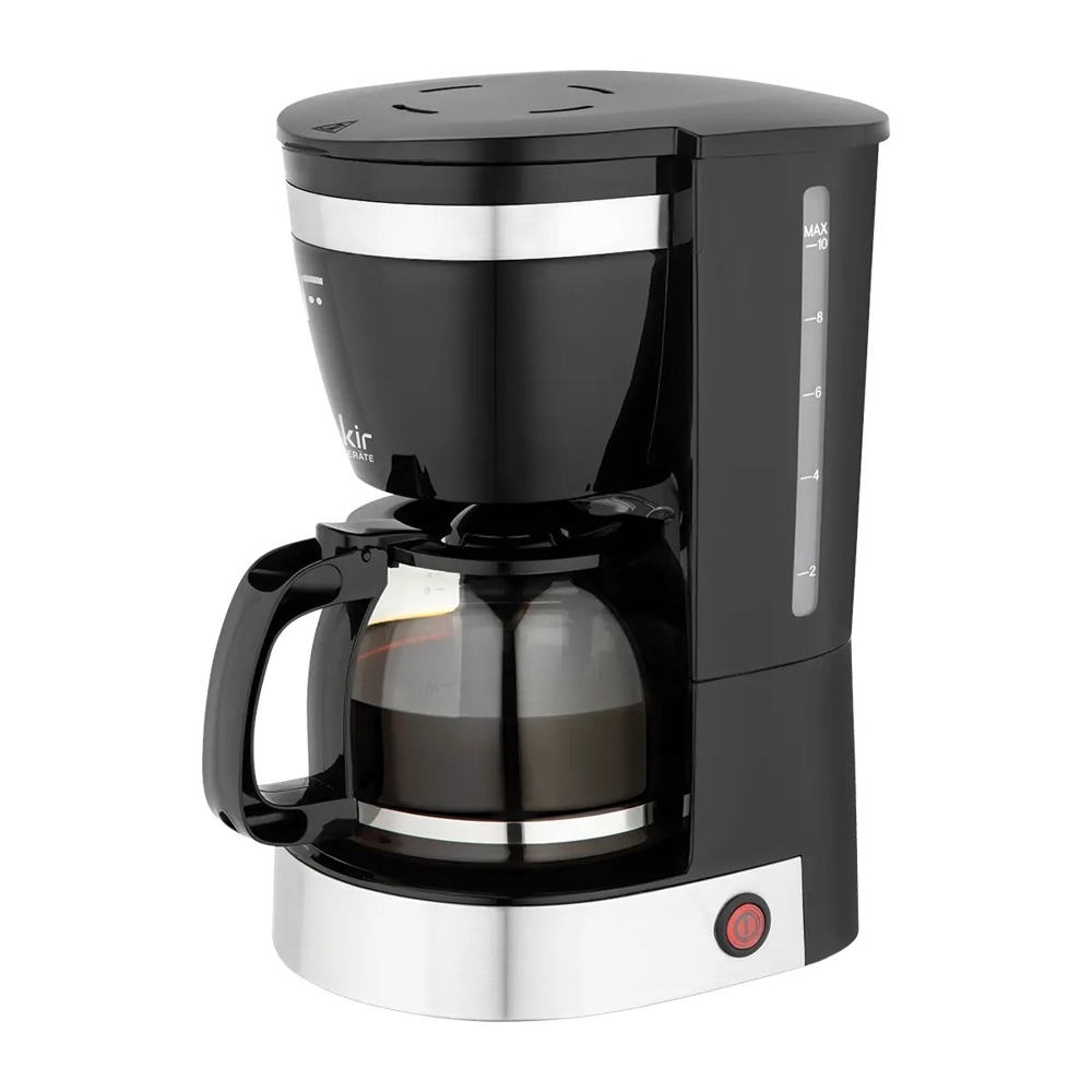 ყავის აპარატი Fakir 8682511903425, 800W, 1.25L, Coffee Machine, Black