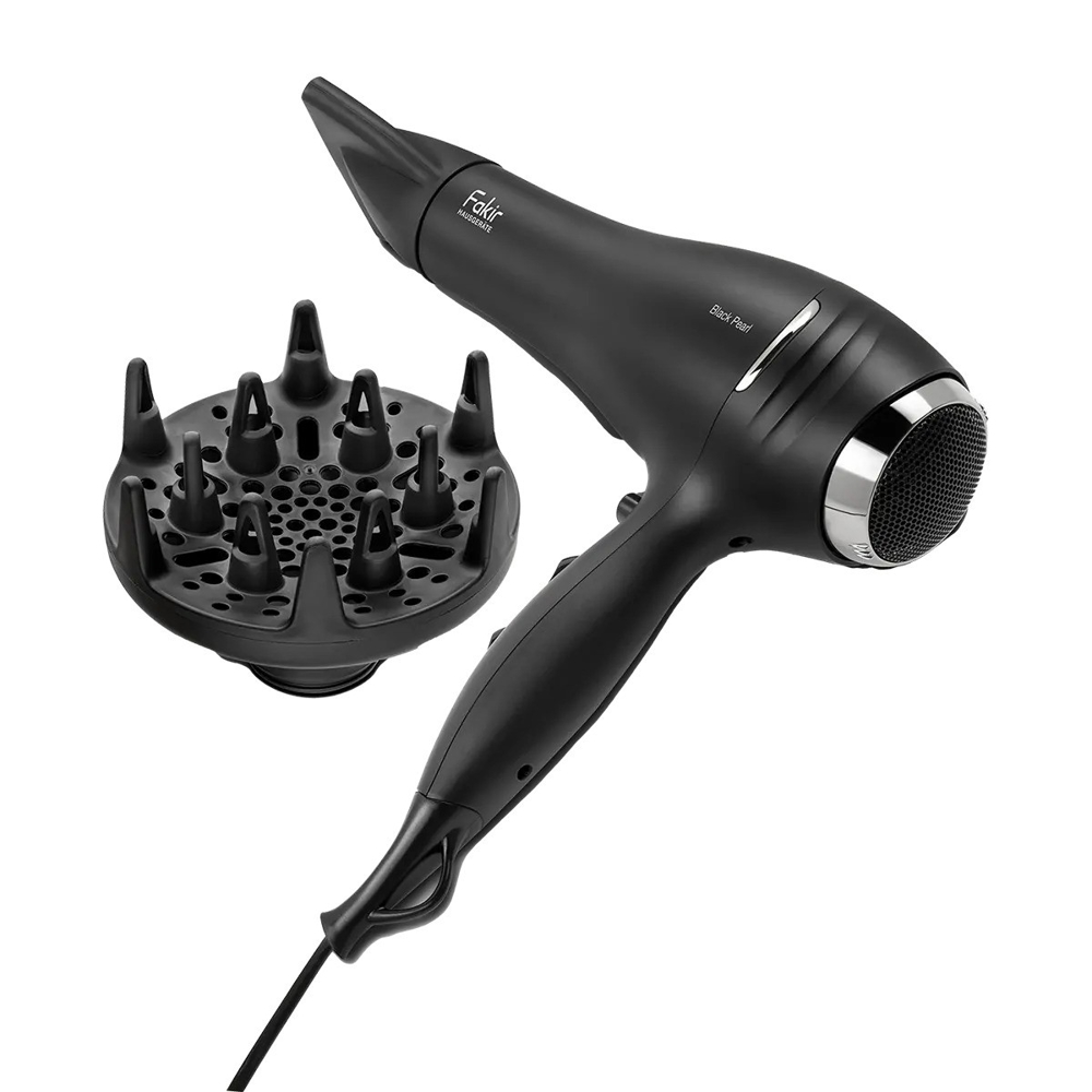 Hair Dryer Fakir 8682511904262, 2200W, Black Pearl