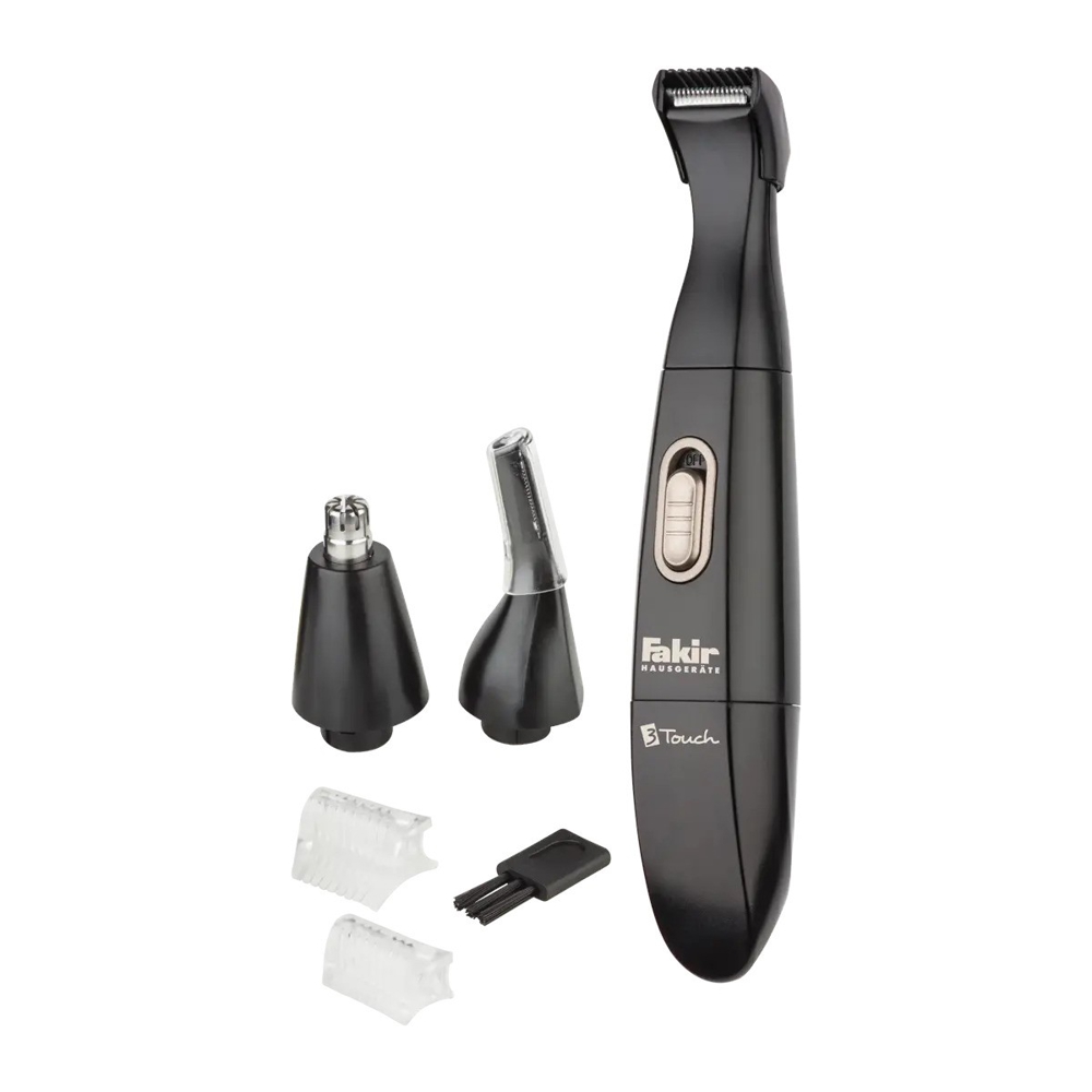 ტრიმერი Fakir 8690394651708 3Touch, Trimmer, Black