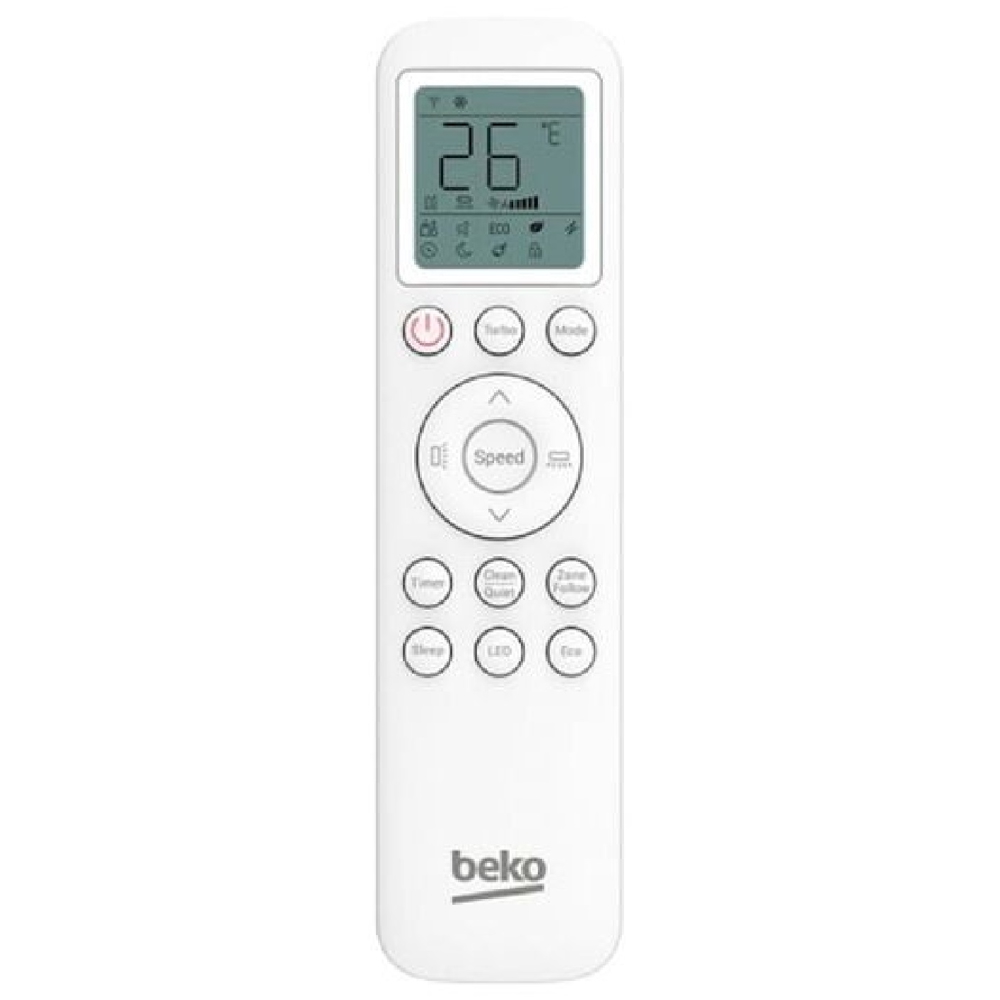 Air Conditioner Beko BRFPA 120/121, 40-45m², ON/OFF, White