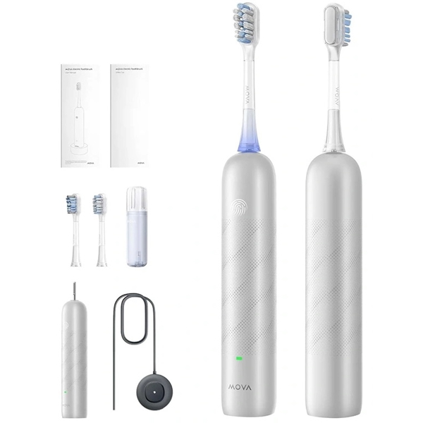 ელექტრო კბილის ჯაგრისი Dreame ATB15A Mova 3D Clean, Electric Tooth brush, Sliver